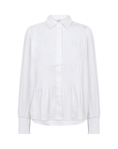  Leveté Room - LR-Isla Solid 117 Skjorte - White